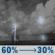 Tonight: Showers and thunderstorms likely before 9pm, then a chance of showers and thunderstorms between 9pm and 2am. Mostly cloudy, with a low around 67. Southwest wind 5 to 10 mph. Chance of precipitation is 60%. New rainfall amounts between a tenth and quarter of an inch possible. Tonight: Showers And Thunderstorms Likely then Chance Showers And Thunderstorms