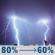 Tonight: A slight chance of rain showers before 8pm, then showers and thunderstorms between 8pm and 5am. Mostly cloudy, with a low around 52. West wind 3 to 9 mph. Chance of precipitation is 80%. New rainfall amounts between a tenth and quarter of an inch possible. Tonight: Showers And Thunderstorms